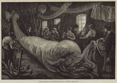 Fabrication de Ballons, Manufacture de M. Coxwell à Seaford - William Bazett Murray